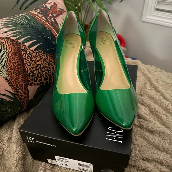 INC International Concepts Women's Emerald Heels - Picture 6 of 7